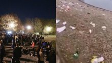 [VIDEO/FOTO] Hrpa smeća uz jezero: Pogledajte što je ostalo iza studenata koji su tulumarili na Jarunu