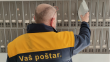 Nastavlja se pad broja poštanskih usluga u prvom tromjesečju
