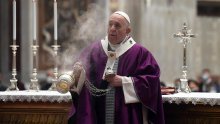 Papa Franjo uveo katolički svijet u korizmu pod epidemiološkim uvjetima