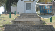 Vandali oštetili zid grobnice obitelji Meštrović