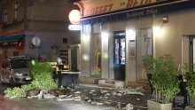 Mercedesom se zabio u terasu restorana u Zagrebu, dvoje ljudi ozlijeđeno