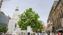[VIDEO/FOTO] Pogledajte rojeve pčela koje su uplašile građane u centru Zagreba