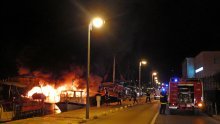 Požar progutao gliser slovenskog državljana