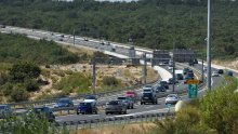 Gužve na cestama, promet otežava i nesreća kod Šibenika