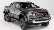 [FOTO/VIDEO] I gospodarska vozila prerađuju, zar ne? Upoznajte Mercedes-Benz X 350d 6 Wheeler pick-up
