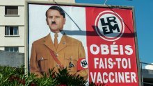 Macron tuži multimilijunaša jer ga zbog obaveznog cijepljenja protiv Covida-19 prikazuje kao Hitlera