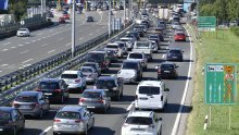 Kod Lučkog kolona duga pet kilometara, na A4 uočena srna na cesti