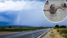 [VIDEO] Nevrijeme protutnjalo Dalmacijom, kod Lovreća uhvaćena i pijavica. U Splitu ulovljen nevjerojatan prizor