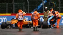 Maxu Verstappenu 'pole position', do njega starta veliko iznenađenje, a kvalifikacije obilježila teška nesreća pri 300 km/h