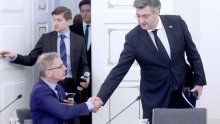 [FOTO] Plenković zbog prešutnih minusa na sastanku s guvernerom HNB-a