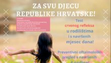 Pjesma i video spot 'Svijet u mojem oku' za promociju Nacionalnog dana ambliopije (slabovidnosti)