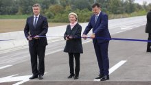 [FOTO/VIDEO] Otvoren most kod Svilaja, stigli i Ursula von der Leyen i Andrej Plenković: 'Hrvatska neće dizati žicu prema BiH!'