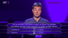 Na 'Milijunašu' otvorio pitanje za 250 tisuća kuna; biste li znali odgovor?