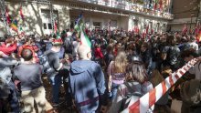 Antivakseri divljali Rimom, uhićeni lideri ekstremno desne stranke