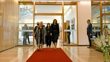 Sanja Musić Milanović provela suprugu predsjednika Malte kroz Poligon za tjelesnu aktivnost djece: Vidjele smo kako funkcioniraju škole bez dvorana