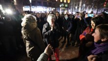 Prosvjed u srcu Beograda zbog murala Ratku Mladiću: 'Mi smo taoci jednog nenormalnog i bolesnog režima'