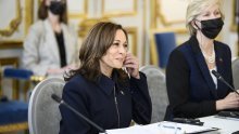 Macron i Kamala Harris francusko-američku suradnju nazvali 'ključnom' nakon skandala s nuklearnim podmornicama