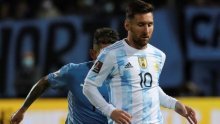 [FOTO] Argentina u južnoameričkom nogometnom clasicu bolja od Urugvaja; za 'gauče' je nakon pauze zbog ozljede zaigrao i Leo Messi