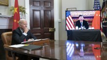 Ključni virtualni sastanak: Biden i Jinping razgovarali više od tri sata, izrazili zabrinutost zbog niza spornih područja