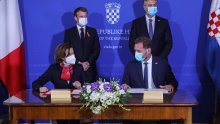 [FOTO] Potpisan ugovor o kupnji Rafalea i sporazum o suradnji Hrvatske i Francuske
