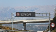 Upozorenje HAK-a: Zbog olujnih udara vjetra između Sv. Roka i Posedarja zatvorena A1