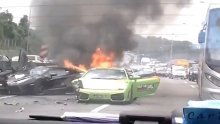 Tri Lamborghinija zajedno nestala u plamenu