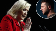 Zelenski pozvao Le Pen da prizna da se 'prevarila' u vezi Rusije