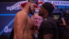 Sve je spremno za boksački spektakl pred gotovo 100 tisuća ljudi; Tyson Fury i Dillian Whyte odradili vaganje