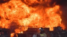 Dron uzrokovao požar u ruskoj rafineriji nafte na Crnom moru