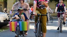 [FOTO/VIDEO] Održan treći Pride Ride: 'Odluka američkog suda pokazala je kako brzo mogu nestati prava za koja smo se desetljećima borili'