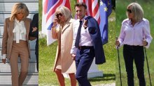 Od elegantnog odijela do skinny traperica: Brigitte Macron pokazala nekoliko efektnih stajlinga