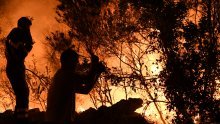 [VIDEO] Požar na skradinskom području gasi 40 vatrogasaca, nagorjela jedna kuća; gori i kod Polače