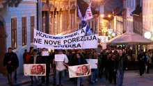 Prosvjed u Zagrebu doživio debakl