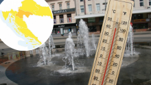 [FOTO] Za dijelove Hrvatske izdan narančasti meteoalarm! Nakon paklenog četvrtka stiže osvježenje, evo gdje će padati kiša