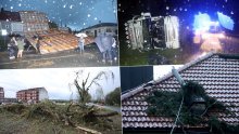 [FOTO/VIDEO] Ogromne štete od nevremena, kiša i dalje stvara probleme: Čovjek pao s krova, vatrogascima stigla pomoć iz okolnih gradova