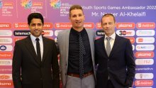 [FOTO] Šef moćnog PSG-a u Splitu proglašen novim ambasadorom Plazma Sportskih igara mladih: Projekt ću predstaviti zvijezdama u svom klubu