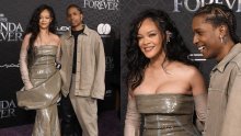 Modno usklađeni par: Rihanna i A$AP Rocky ukrali pozornost na premijeri filma