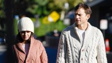 [FOTO] Rijetki su ih prepoznali: Mila Kunis i Ashton Kutcher snimljeni u šetnji u nimalo glamuroznom izdanju