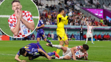 [VIDEO] Je li Hrvatska u 52. minuti utakmice brutalno oštećena za penal? Bruno Petković našao se u 'sendviču' i pao u šesnaestercu...