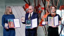 Ukrajinski, ruski i bjeloruski aktivisti primili Nobela za mir, evo što su rekli o Putinu