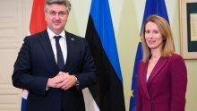 Plenković i Kallas: 'Hrvatska i Estonija stoje uz Ukrajinu, nastavljamo s vojnom pomoći'
