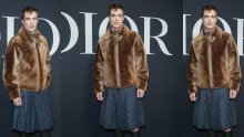 Robert Pattinson sredio se za Diorovu reviju: Suknjica, bunda i čizme s dokoljenkama