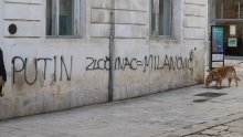 Uhićen mladić koji je išarao Split porukama protiv Milanovića, Penave i Mosta
