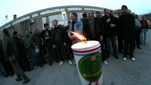 Branitelji prosvjeduju u Splitu i Zagrebu