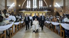 Papa završava posjet DR Kongu i odlazi u Južni Sudan