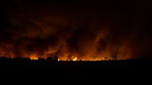 [VIDEO] Veliki požar na Ćićariji, stihija vidljiva iz središnje Istre