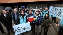 [FOTO] Novi prosvjed dostavljača Wolta: Ovo su njihovi zahtjevi