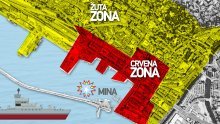 Izmještanje mine iz riječke luke - danas evakuacija stanara i obustava prometa