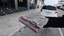Orkanska bura rušila fasade u Šibeniku, evo gdje je sve zabranjen promet