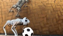 Ovaj robot igra nogomet na travi, pijesku, snijegu i u blatu